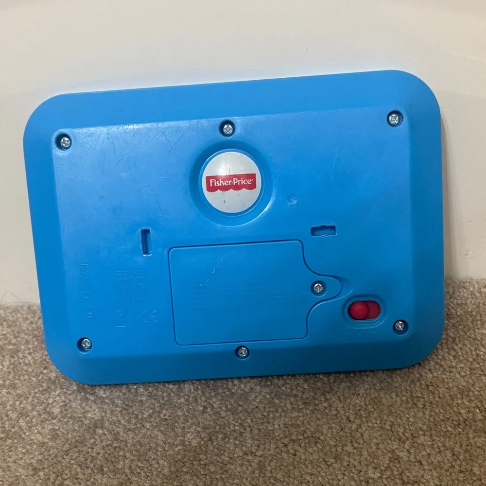 TESTED Fisher Price smart stages tablet with batteries EUC kids children